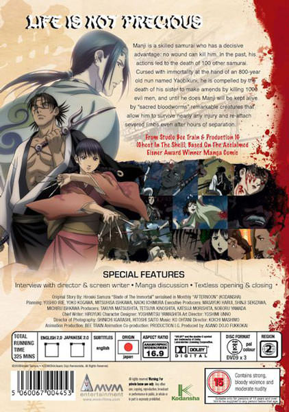Blade of the Immortal - The Fall 2019 Anime Preview Guide - Anime News  Network