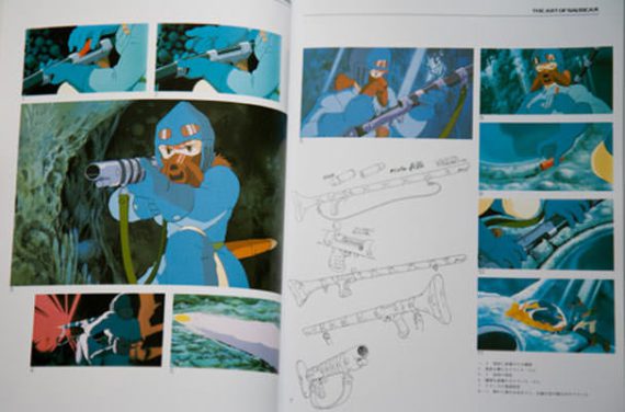 NAUSICAA FRÅN VINDARNAS DAL PAKET (KONSTBOK + DVD) - Bild 5