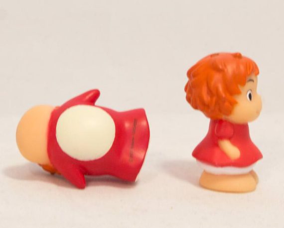 PONYO (SOM FISK & SOM FLICKA ) PLASTFIGURER (2 ST) - Bild 4