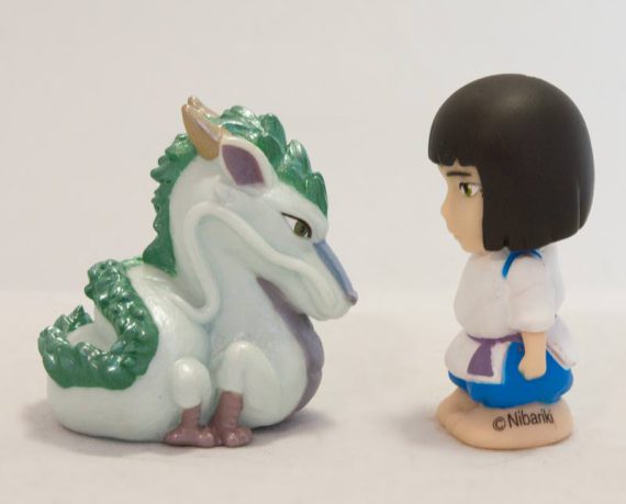 SPIRITED AWAY - HAKU - PLASTFIGURER (2 ST) - Bild 4