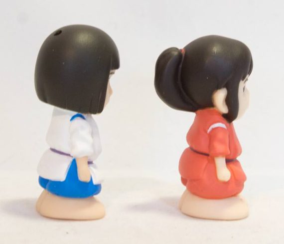 SPIRITED AWAY- CHIHIRO + HAKU - PLASTFIGURER (2 ST) - Bild 4