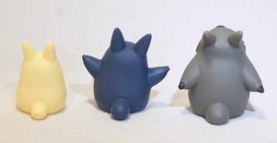 TOTORO – VRÅL – PLASTFIGURER (3 ST) - Bild 4