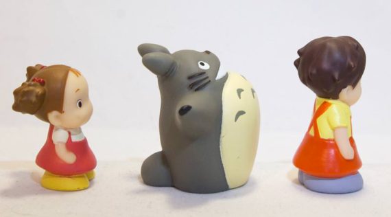 TOTORO,  SATSUKI & MEI - PLASTFIGURER (3 ST) - Bild 4