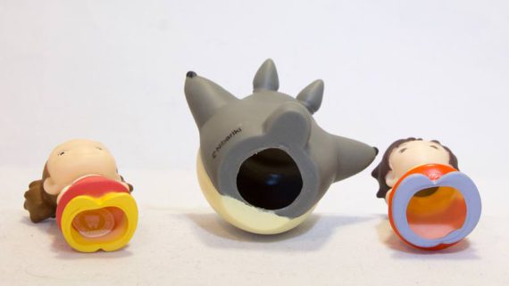 TOTORO,  SATSUKI & MEI - PLASTFIGURER (3 ST) - Bild 5