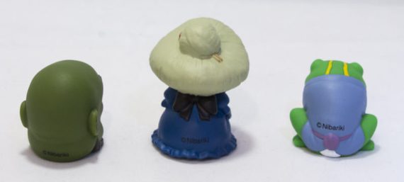 SPIRITED AWAY –  KASHIRA + YUBABA + AOGAERU – PLASTFIGURER (3 ST) - Bild 3