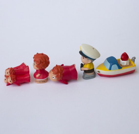 Ponyo – 5 plastfigurer - Bild 2