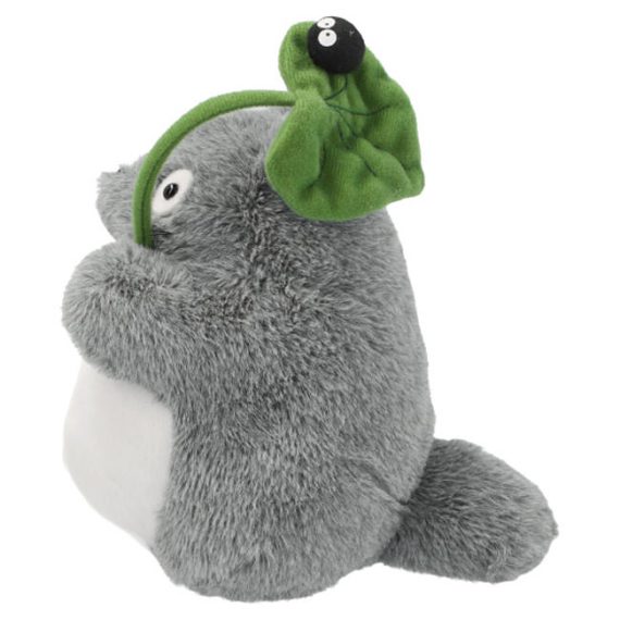 Totoro med löv och Makkuro kurosuke mjukis - Bild 3