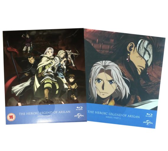 The Heroic Legend Of Arslan – Part 1 & 2 Collector's edition (Blu-ray)