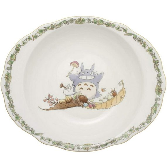 Totoro & svamp – Curry & Pasta porslinsskål - Bild 1