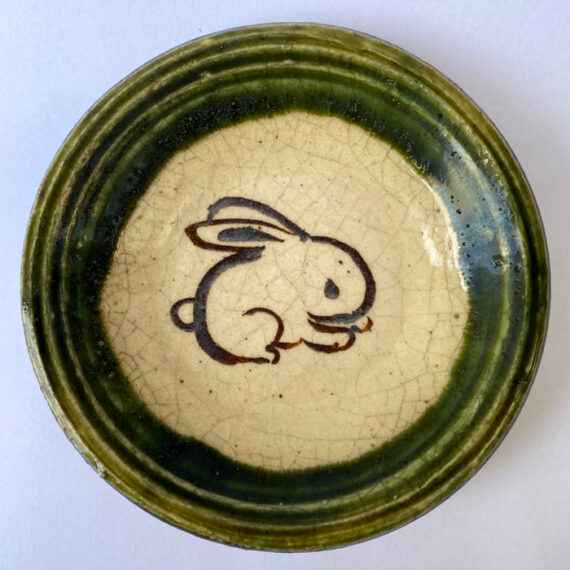 Japansk Oribe – Litet fat : Kanin